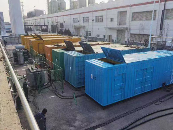 武清柴油发电机出租案例展示